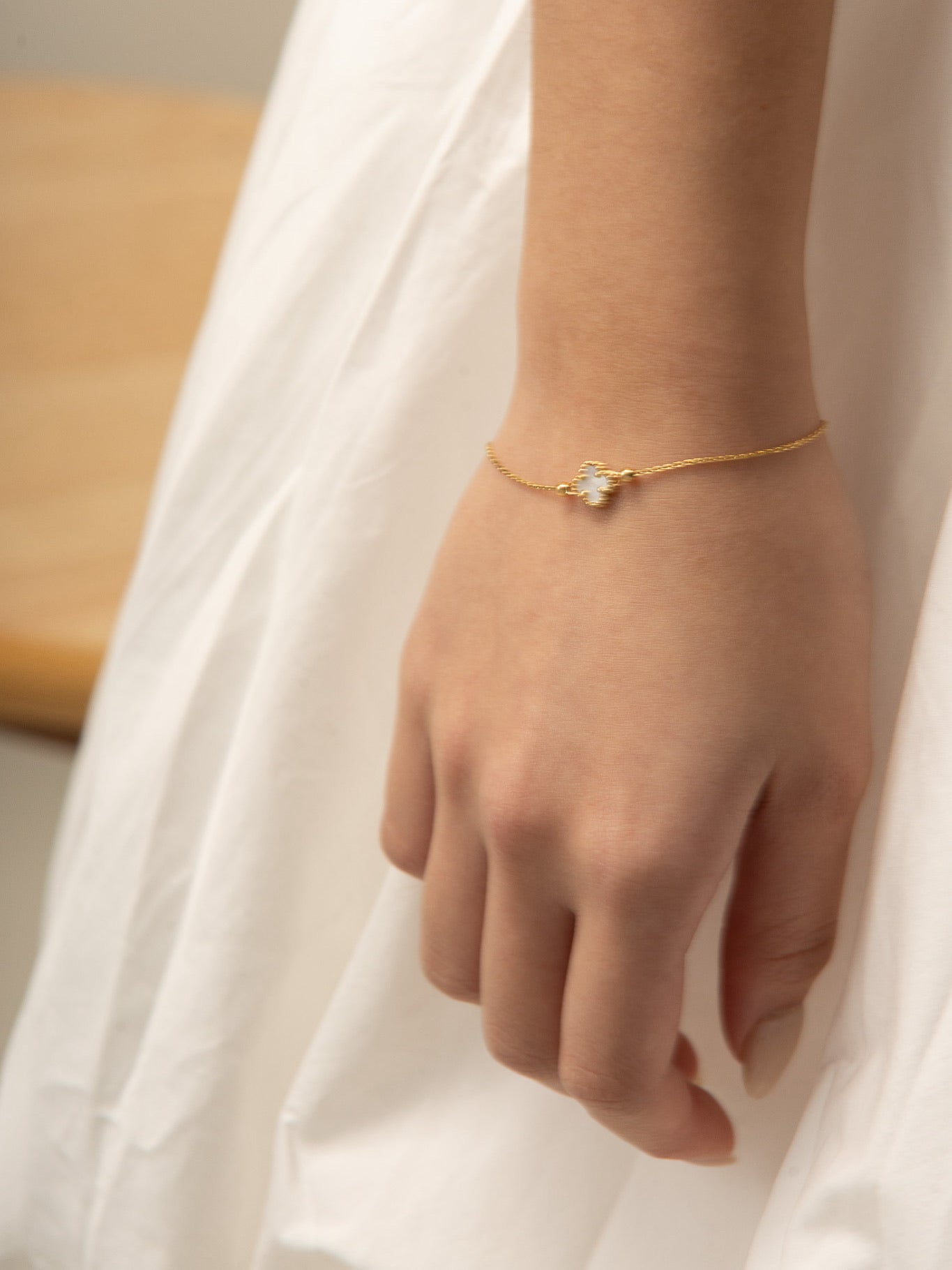 Ivory Bloom Bracelet