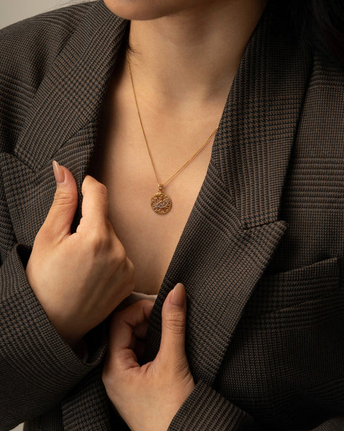 Amour Medallion Necklace