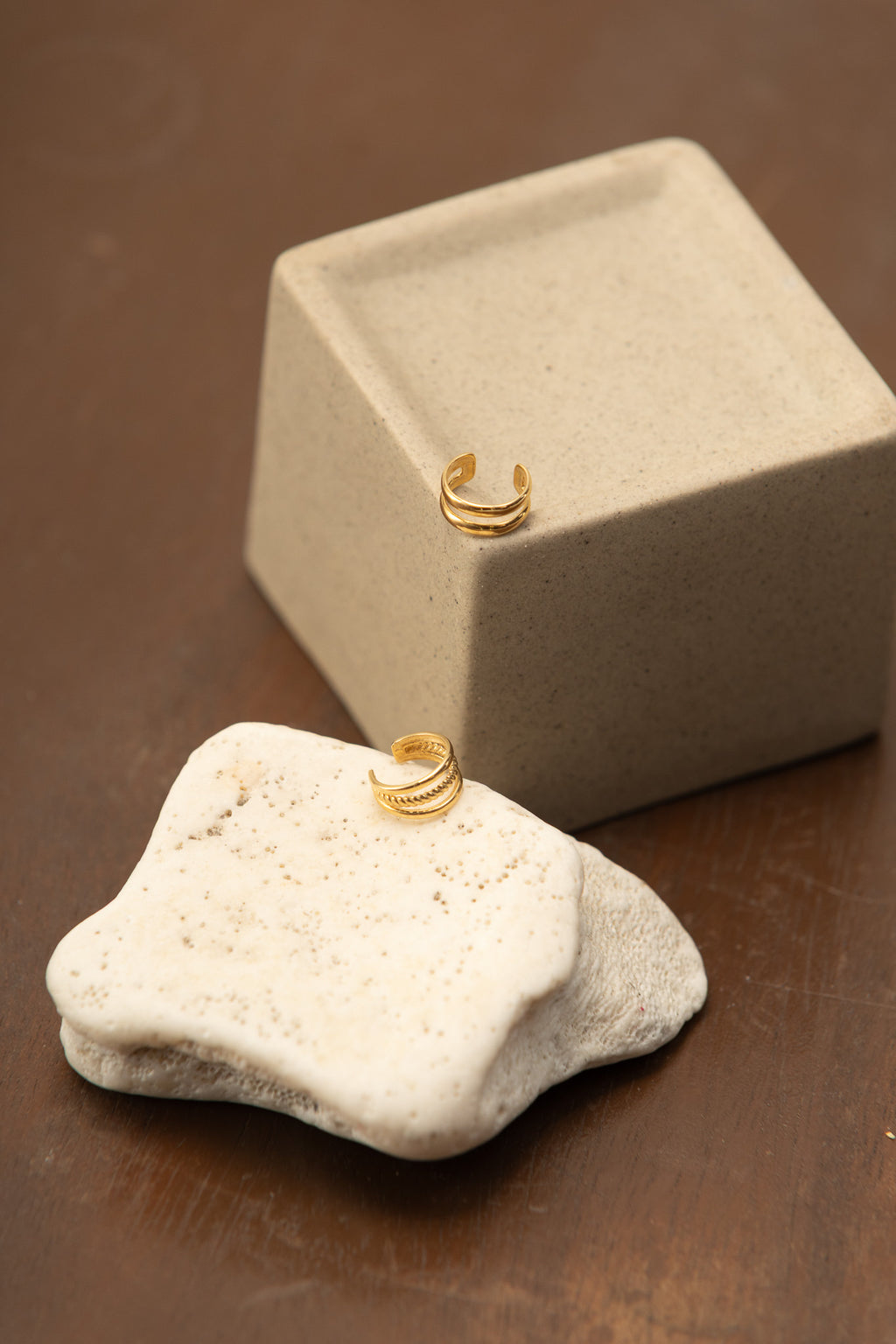 Noor Ear Cuffs (Triple Band)